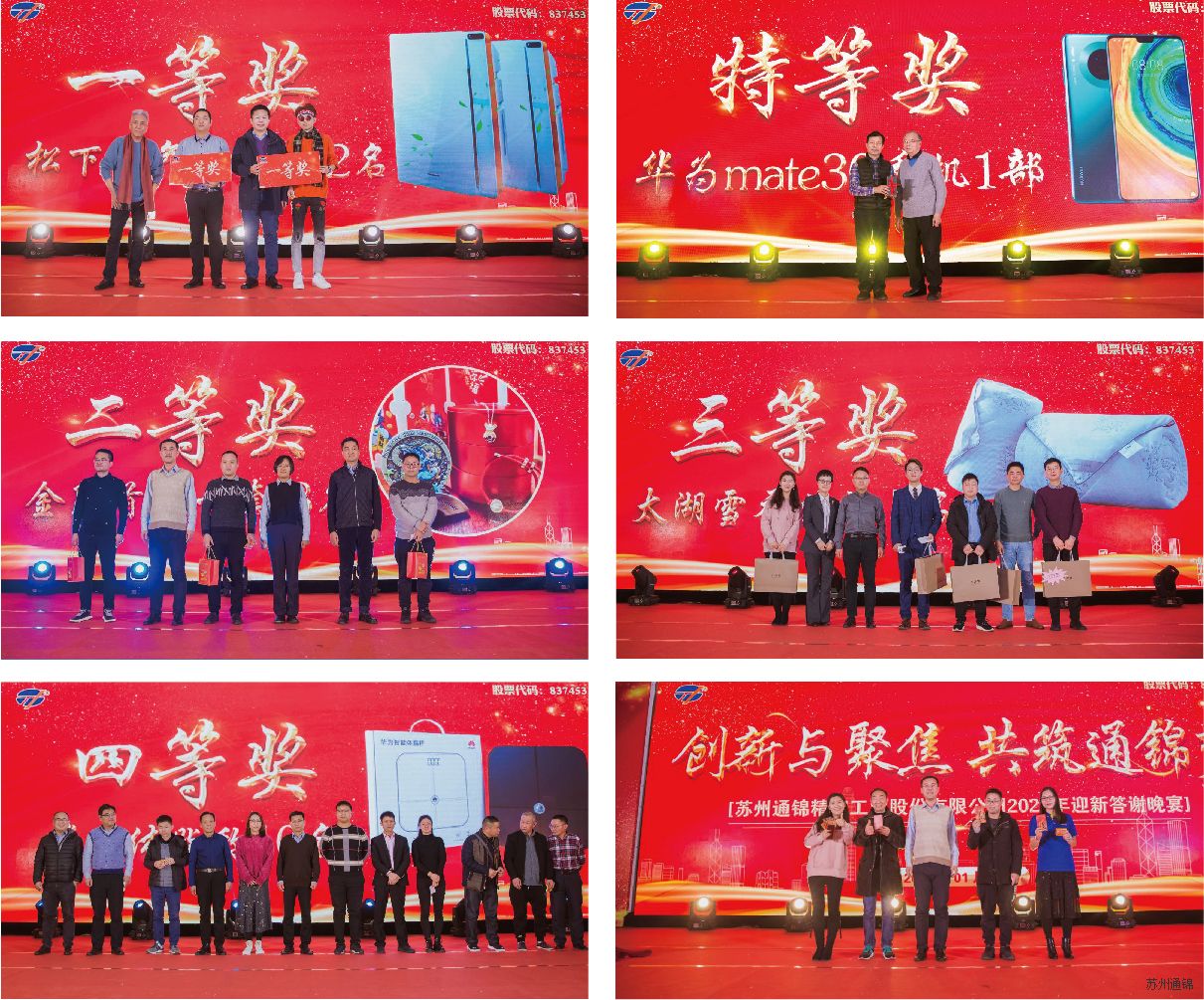 創新與聚焦 共筑通錦夢 2020通錦迎新答謝晚宴 圓滿落幕