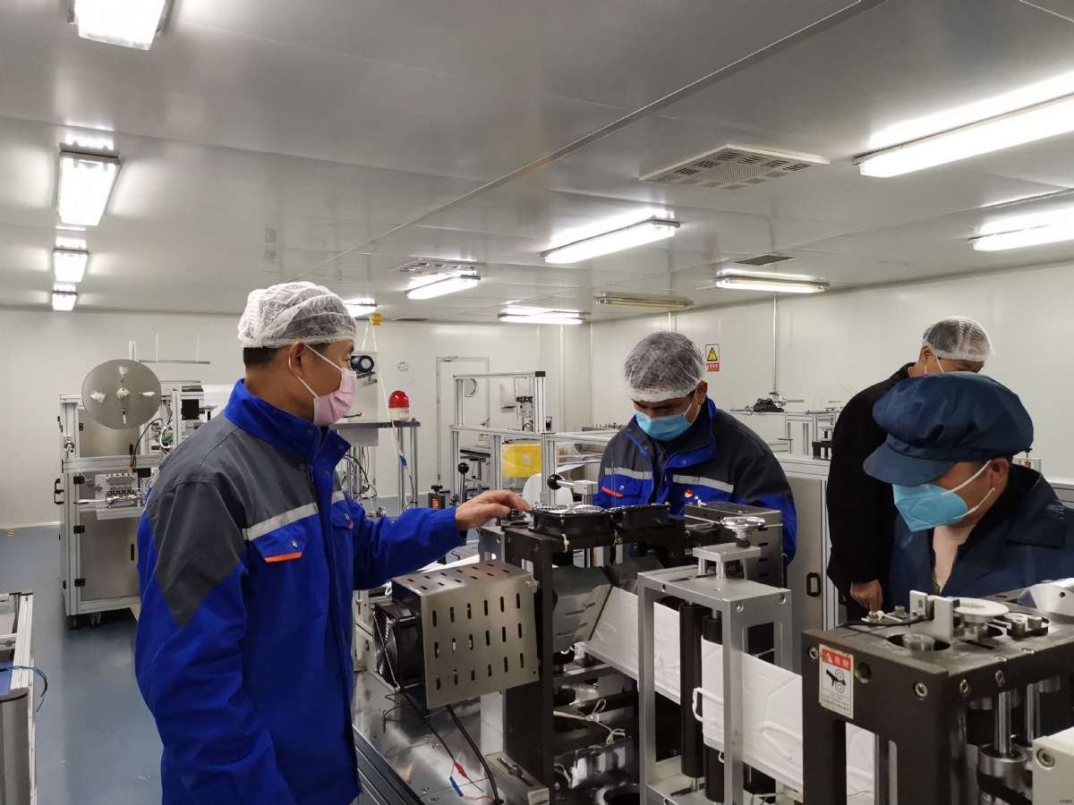 一枚螺絲拖住口罩廠復(fù)工,我司行動解難題