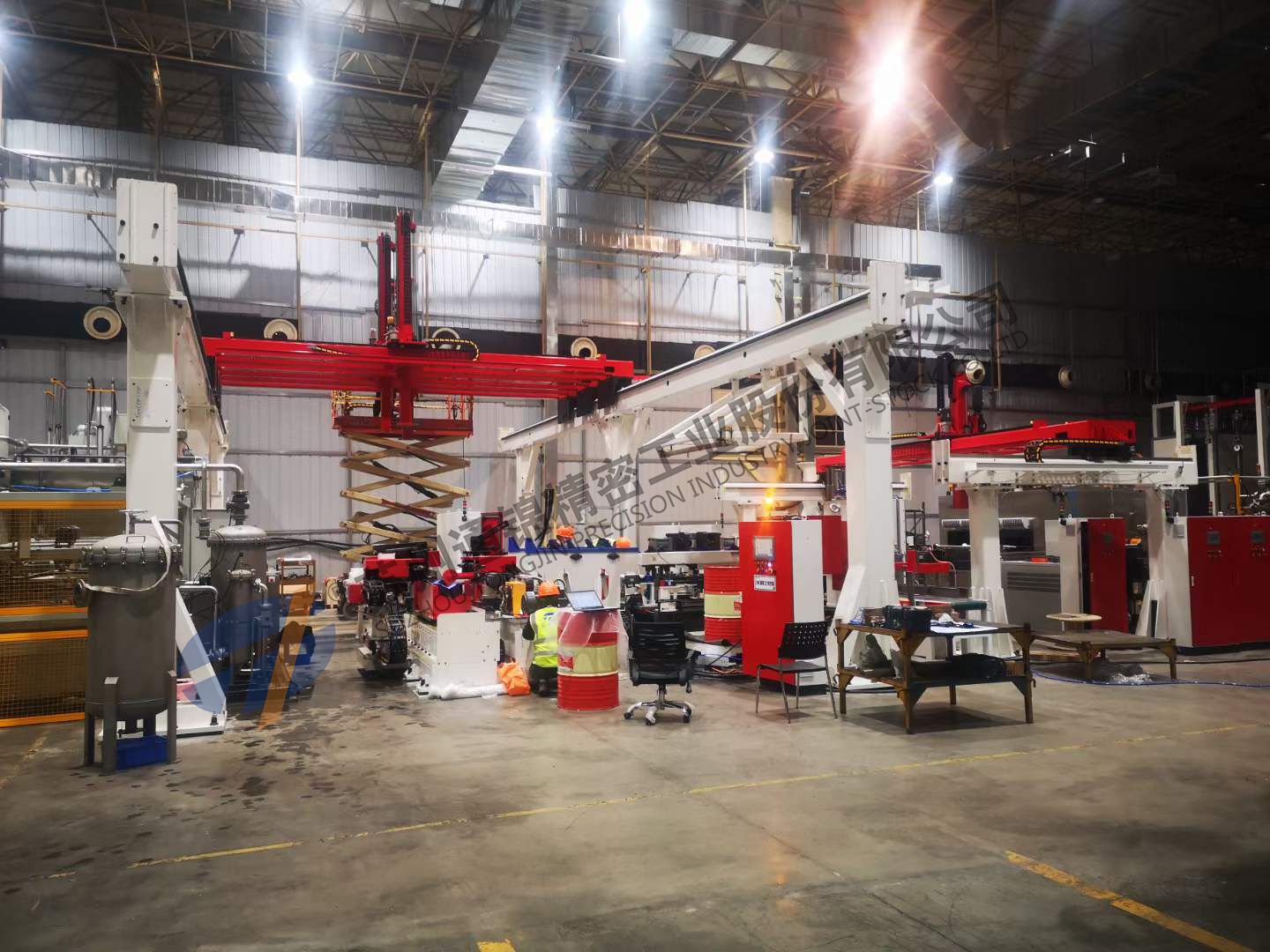 車載泵副車架焊接生產線 車載泵副車架焊接生產線