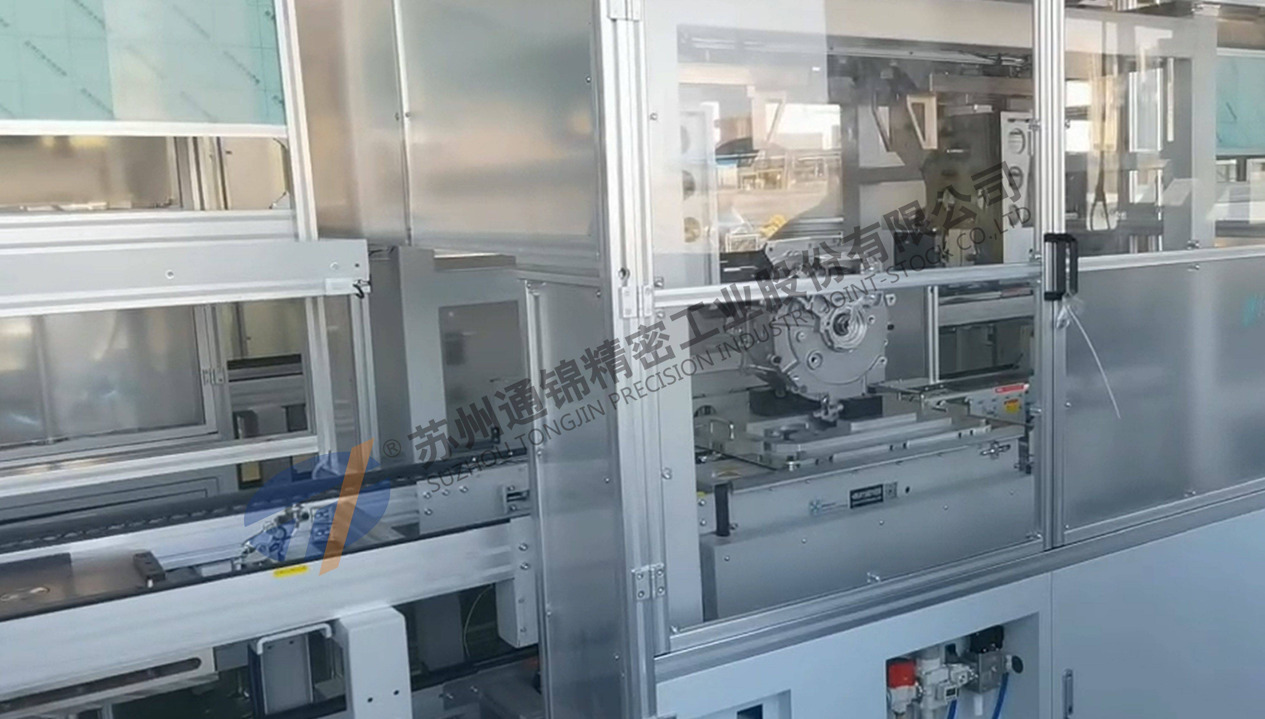 扁線電機總成裝配線